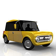 Renault 4 contest Designboom
